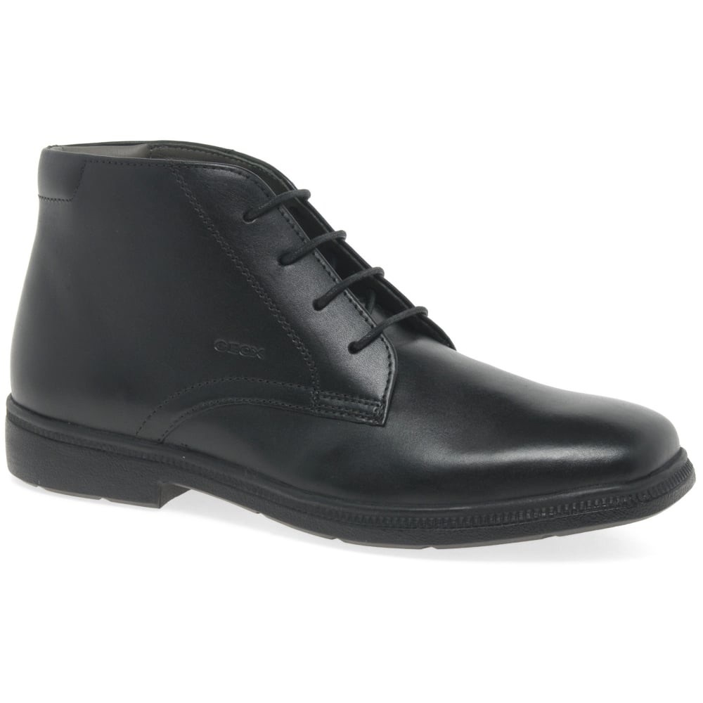 Size 2 Youth Boys Geox Kids Black Chukka Boots
